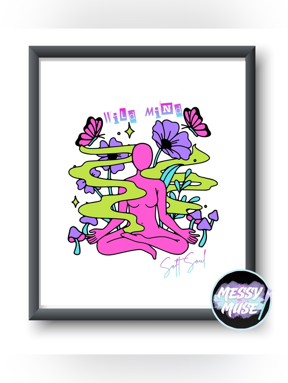 8.5x11 Wall Art Print | Handmade Home Decor | Ready to Frame Art Print